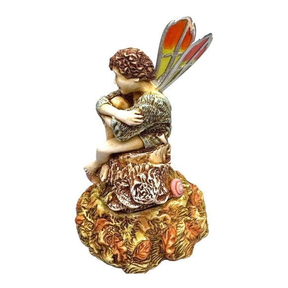 Isle Of Gramarye Autumn Harvest Faerie Children Trinket Box Box & Story Card - Picture 9 of 11